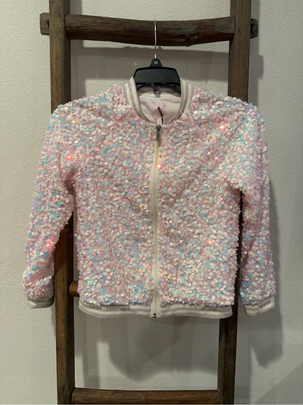Target Pink Sequin Sweatshirt